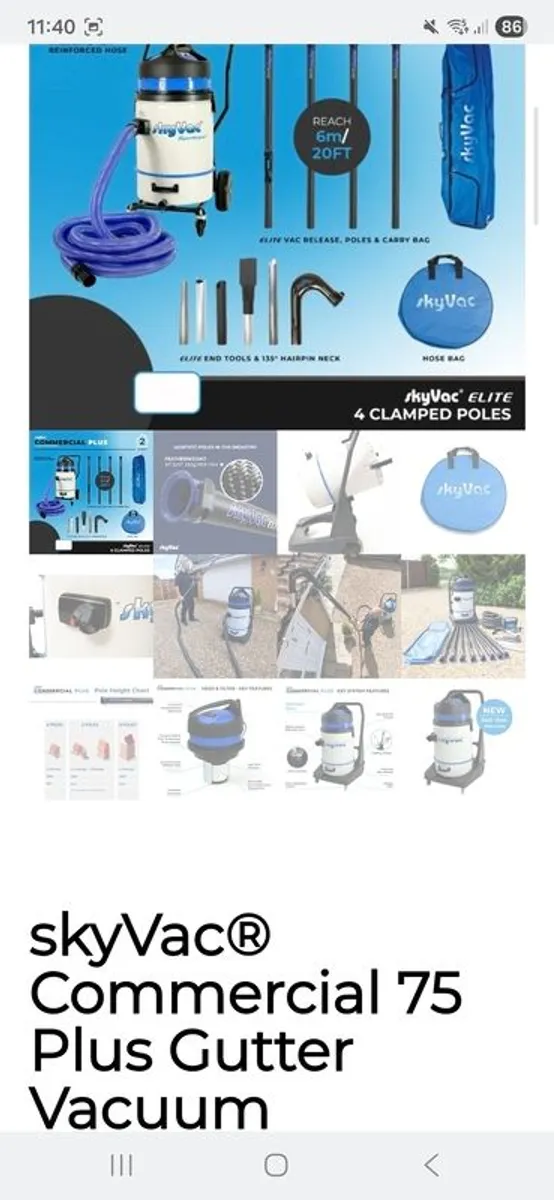 gutter vac - Image 1