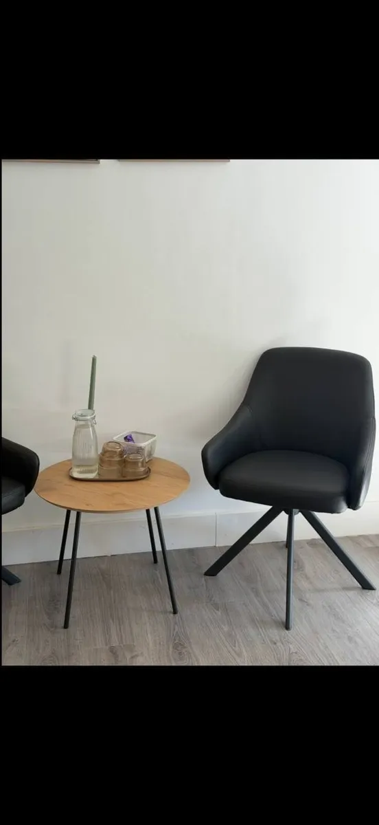 2 leather armchairs set - Image 2