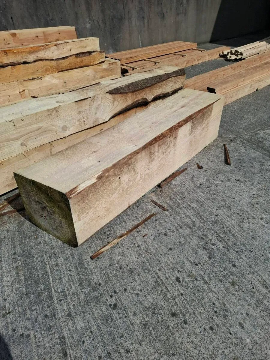 Large wooden beam