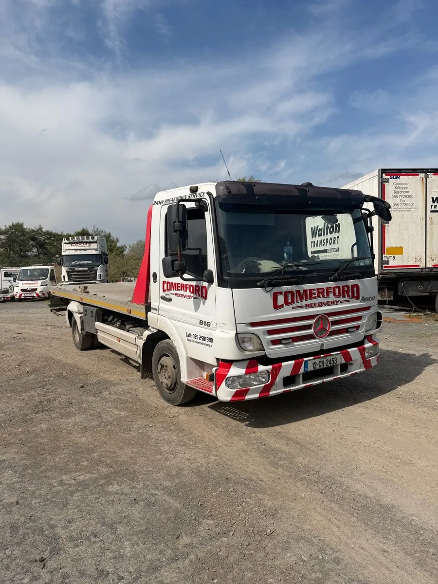 2012 mercedes atego tilt and slide - Image 1