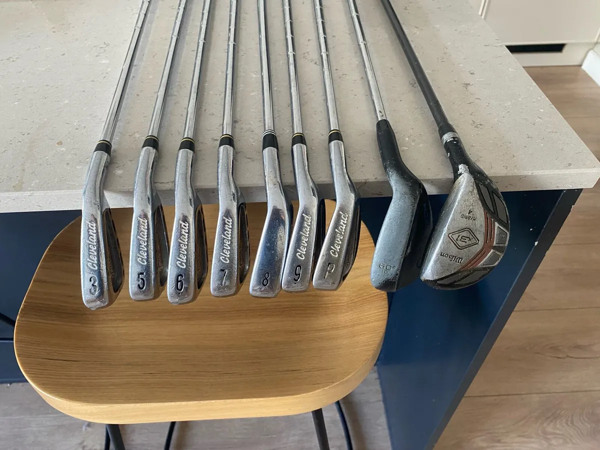 Full set golfing irons - Cleveland TA2s - Image 2