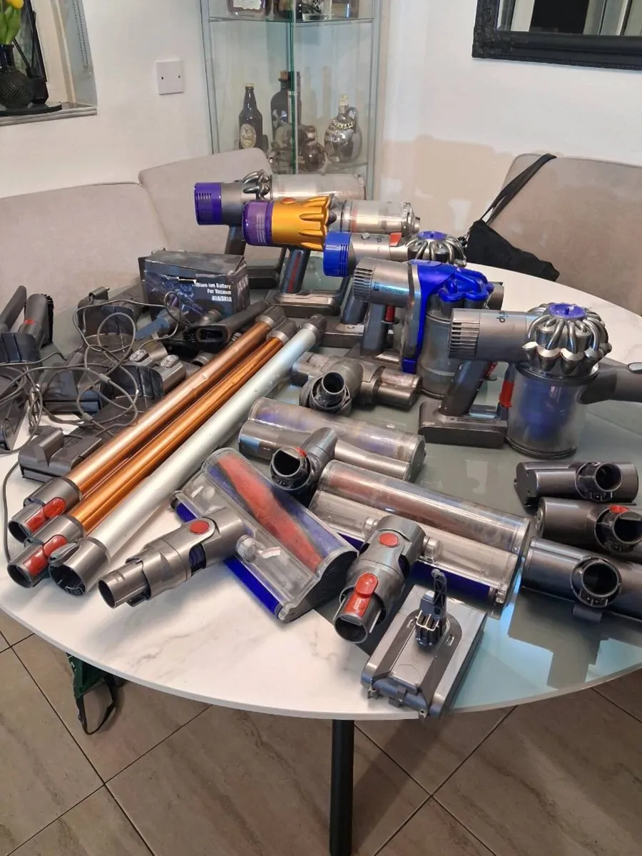 Huge Dyson Bundle: V12, V10, V8, V6 & More – Great - Image 1