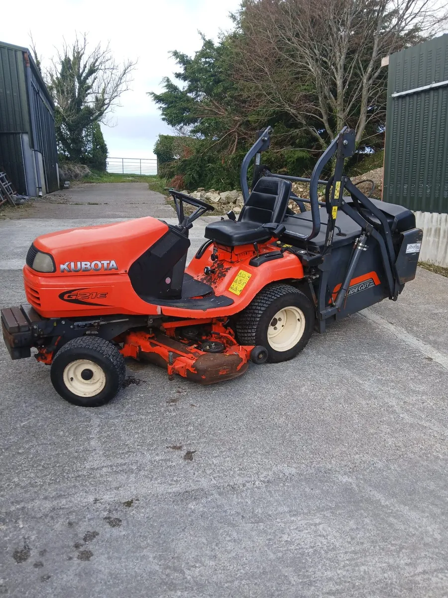 Kubota G21E Diesel Lawn mower - Image 2