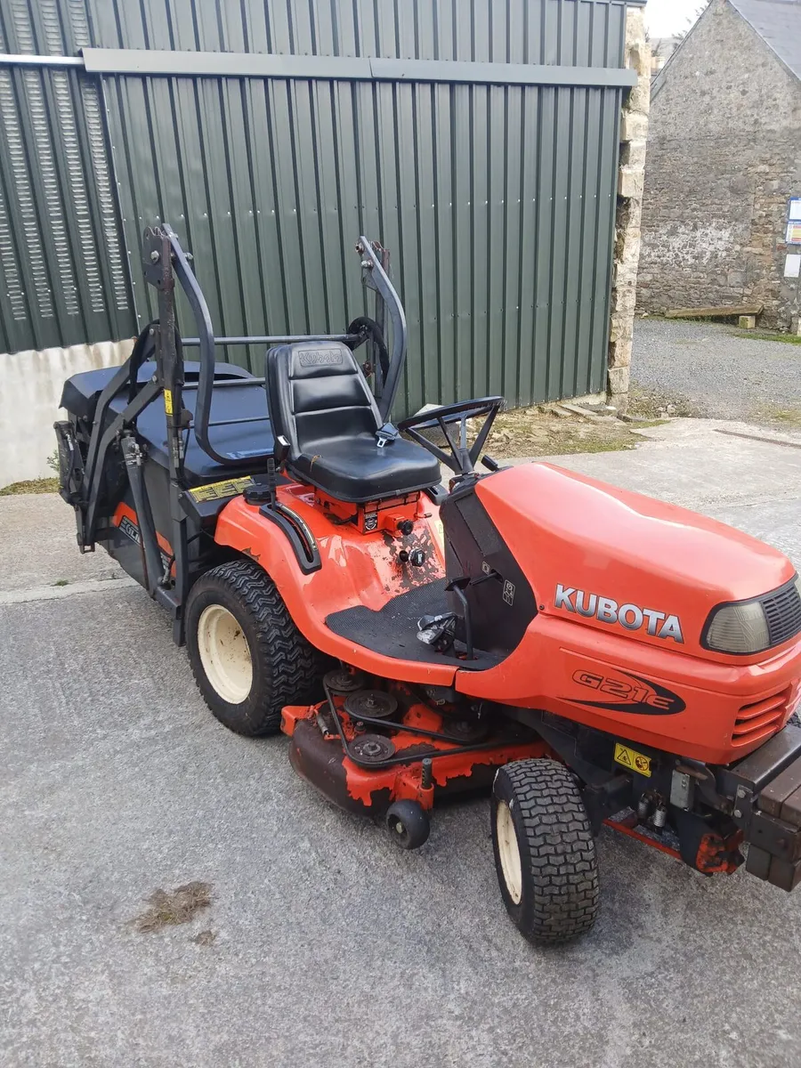 Kubota G21E Diesel Lawn mower - Image 3