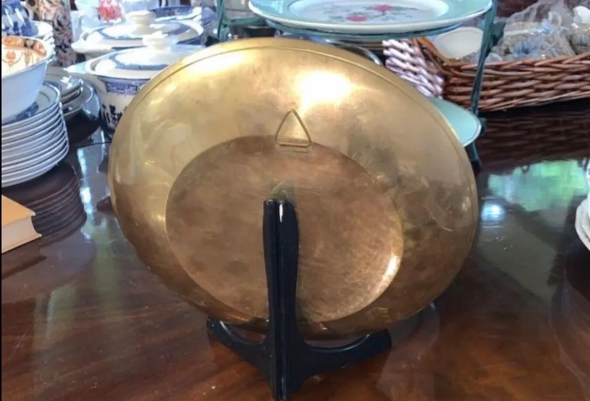 1940s Japanese Enamel Plate - Image 3