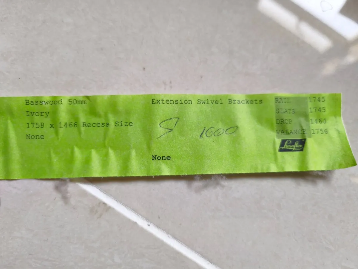 Luxaflex blinds - Image 3