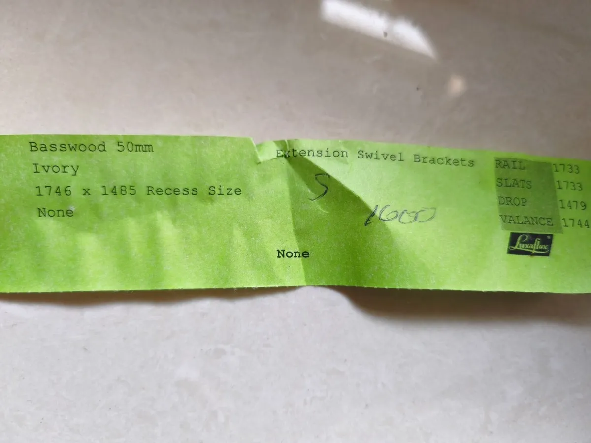 Luxaflex blinds - Image 2