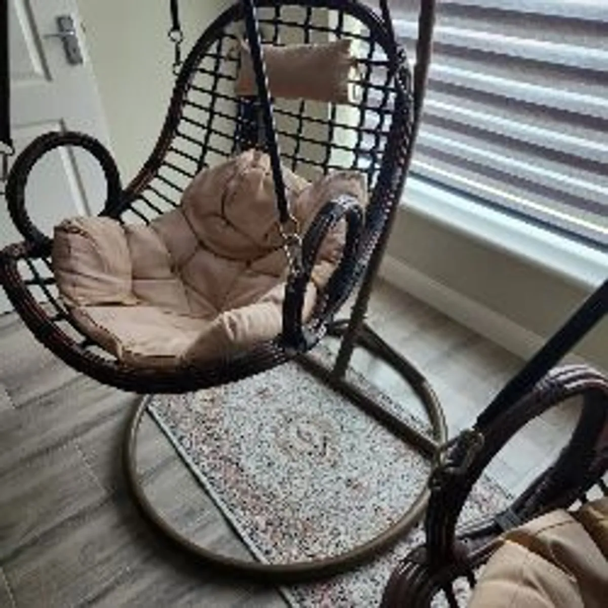 Basket chairs_woven bamboo - Image 2