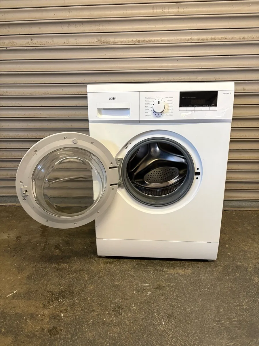 Logik Washing Machine 8kg 1400 spin - Image 4