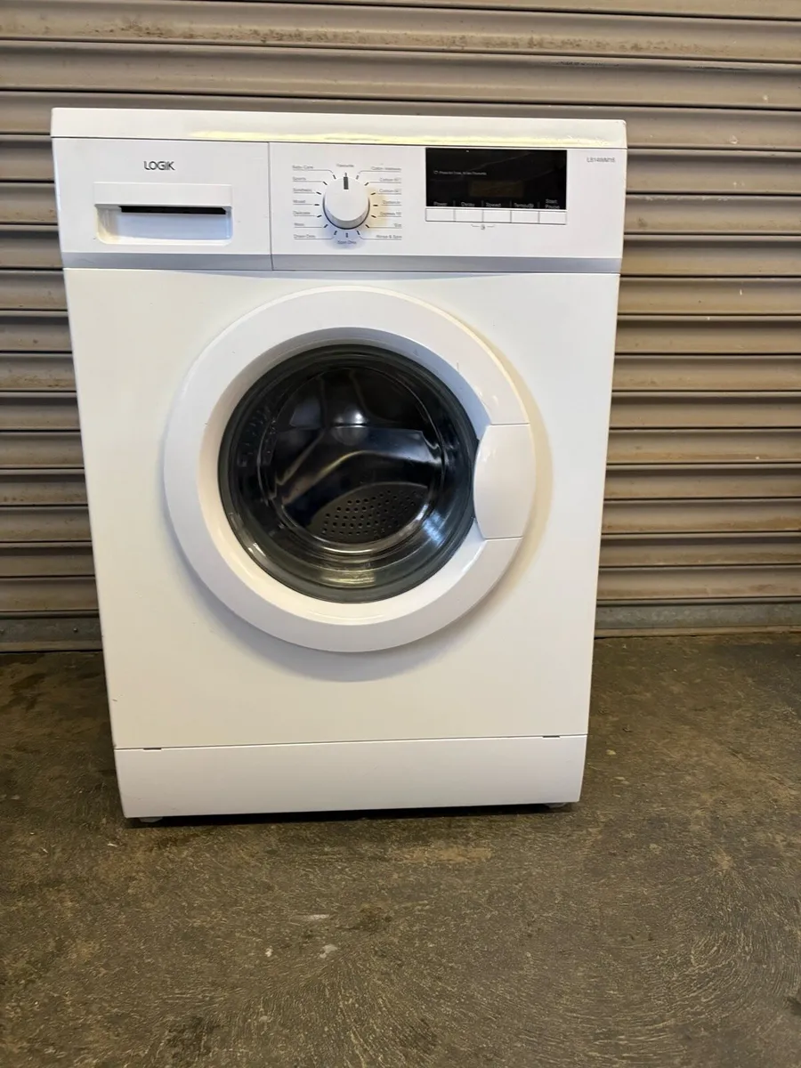 Logik Washing Machine 8kg 1400 spin - Image 1