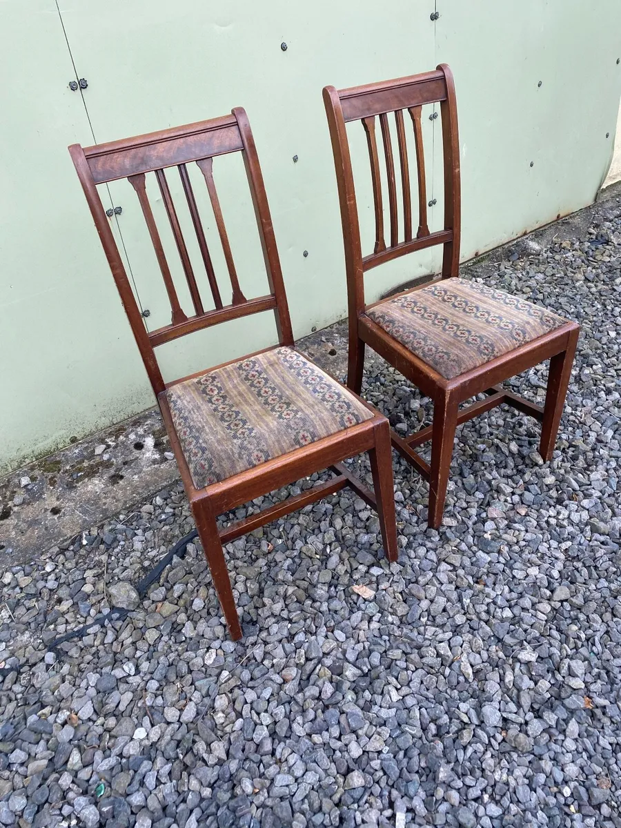 Pair of antique chairs - Image 3