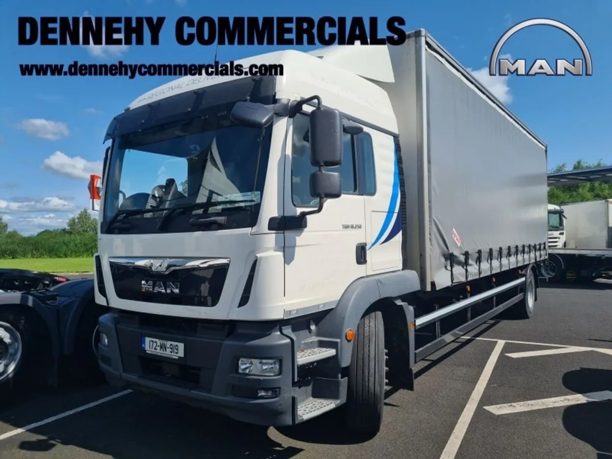 Man TGM TGM 18.250 CURTAINSIDE - Image 1