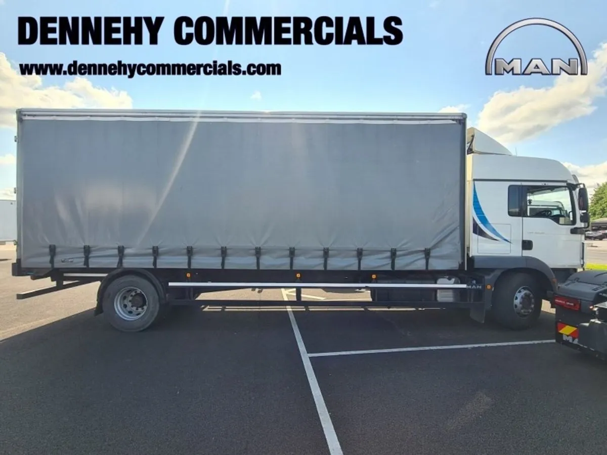 Man TGM TGM 18.250 CURTAINSIDE - Image 3