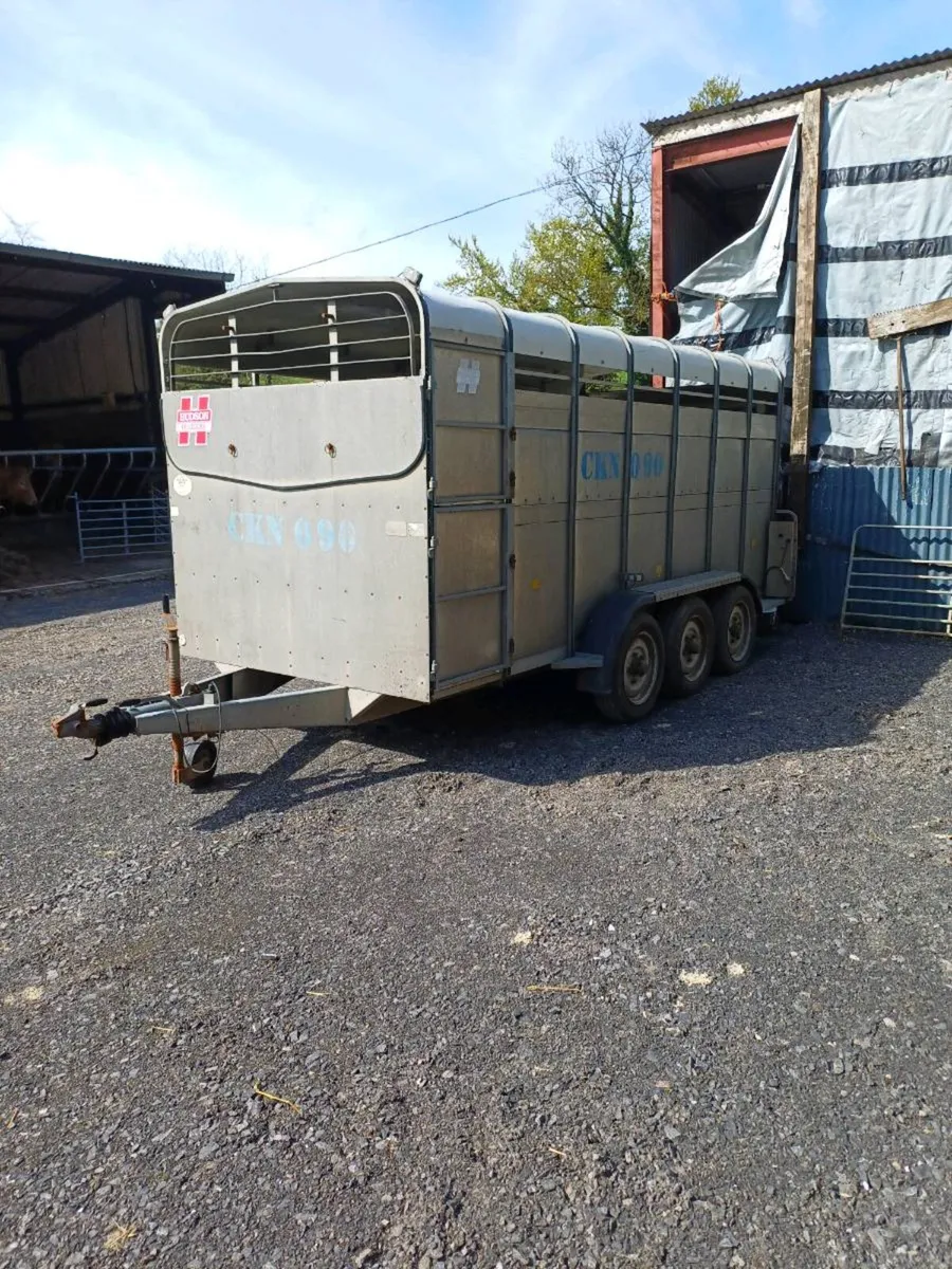 Hudson 14ft CATTLE TRAILER €4500 - Image 1