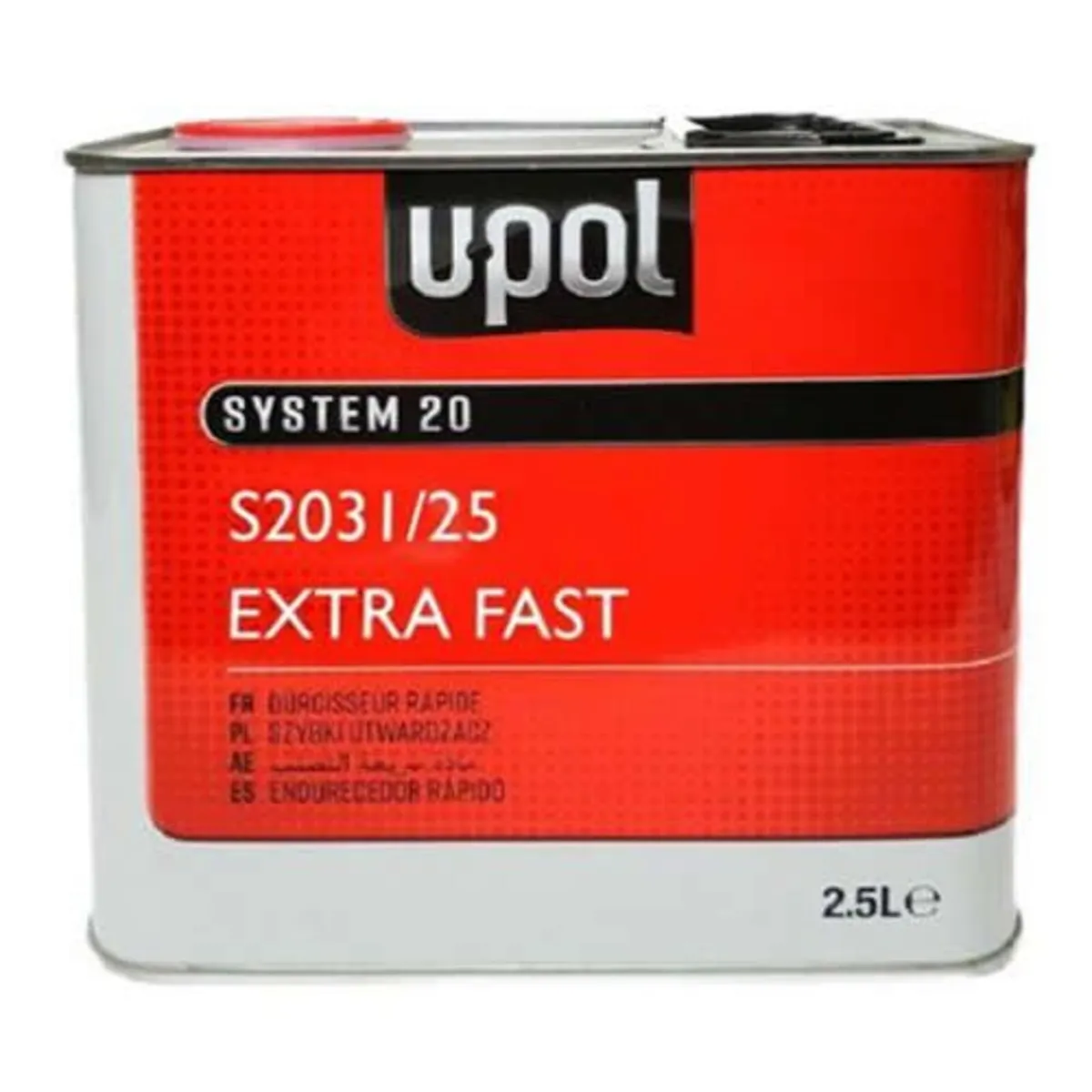 U-POL Extra Fast Hardener 2.5L – S2031/25 - Image 1