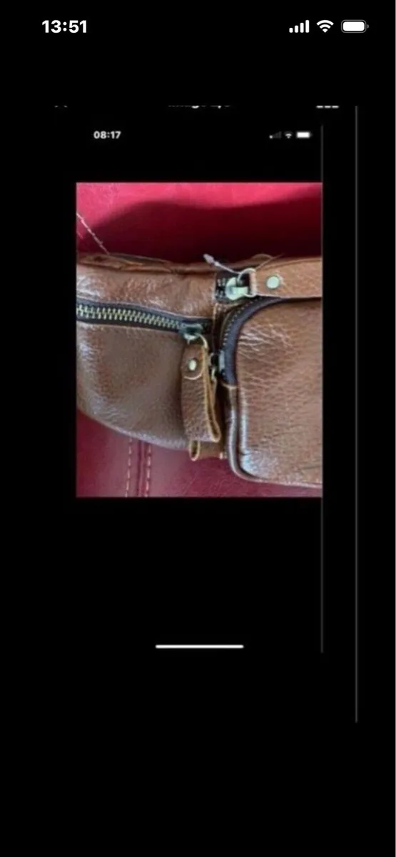NE w- Leather Waist Bag - Image 2