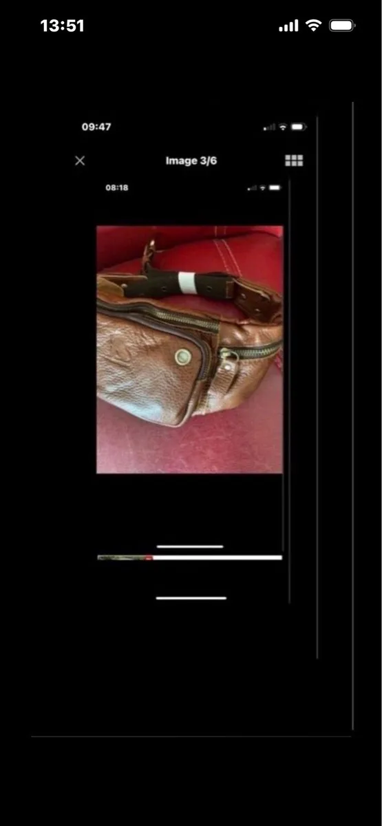 NE w- Leather Waist Bag - Image 3