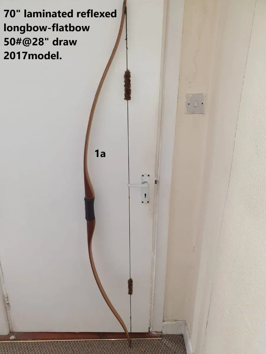 5 Wooden Archery Bows for sale - Image 2