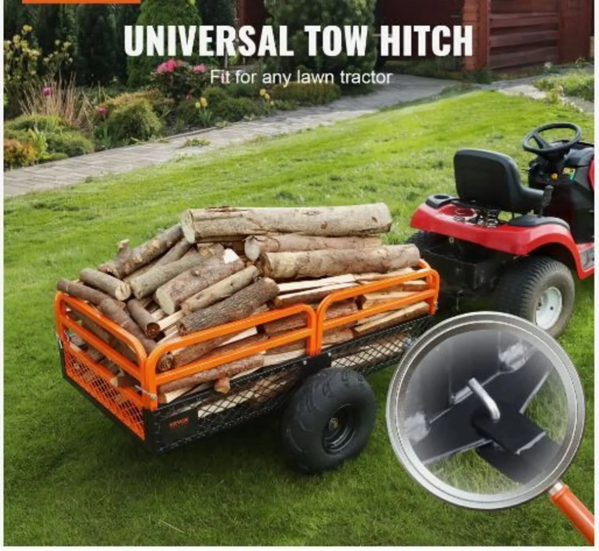 Heavy Duty Steel ATV Dump Trailer - Image 2