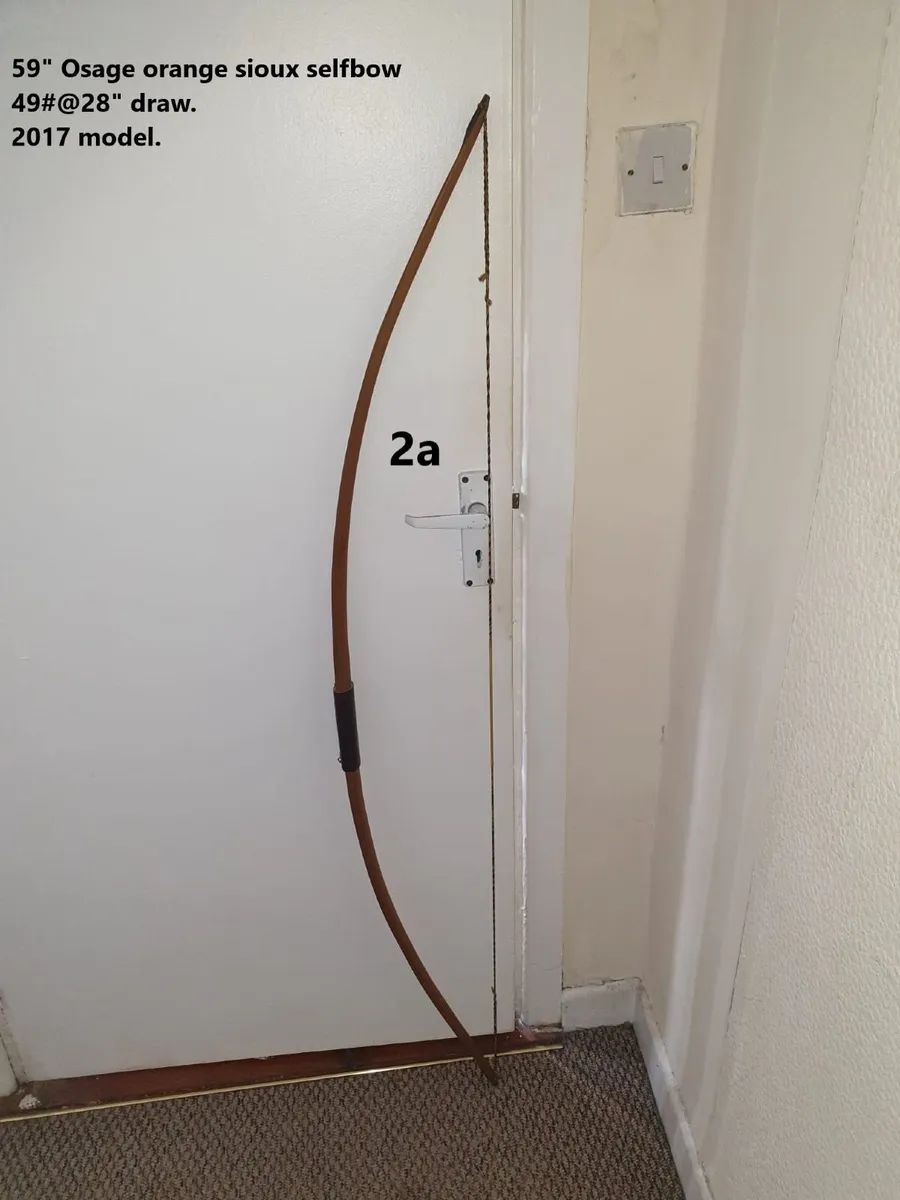 5 Wooden Archery Bows for sale - Image 3