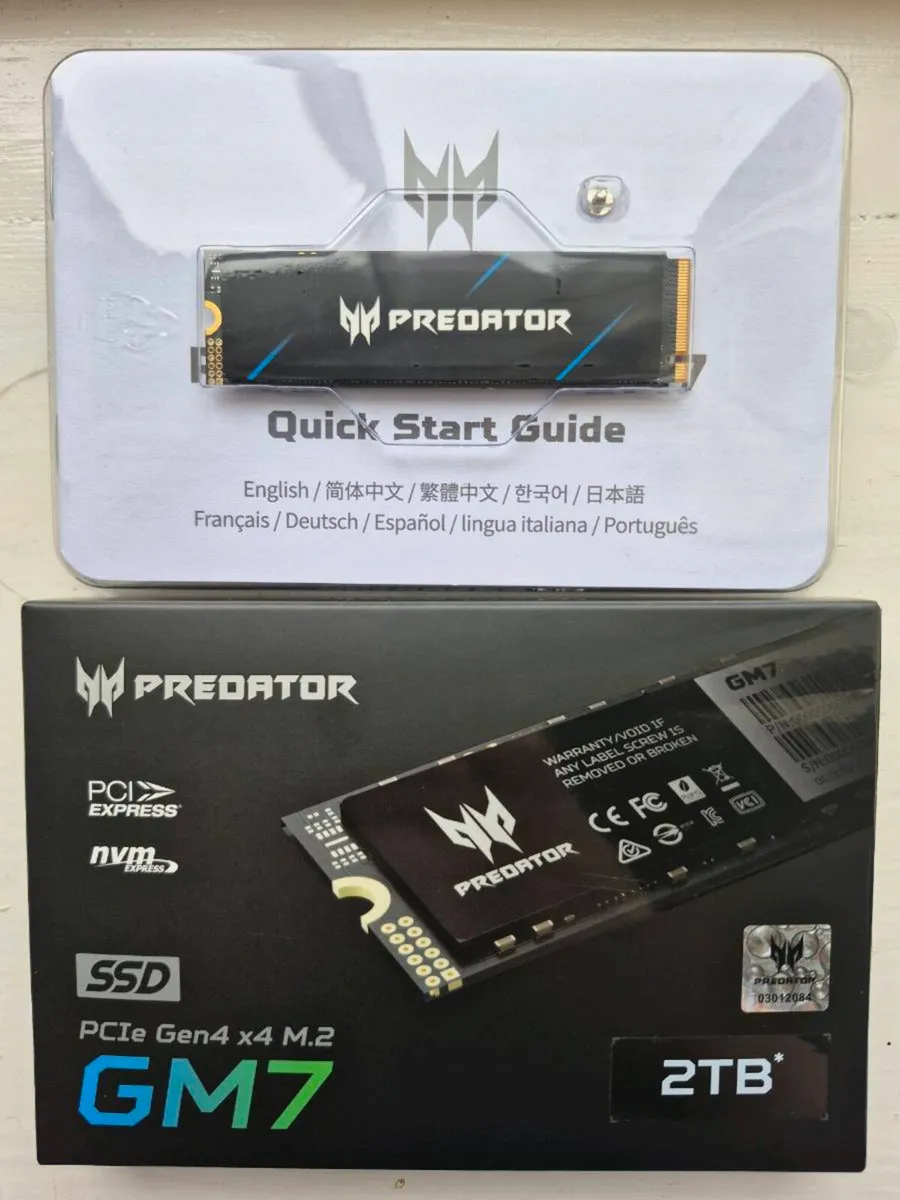 Acer Predator Gm7 2Tb Nvme Ssd