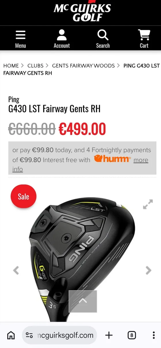 Ping G430 LST 3 Wood. Excellent. - Image 2