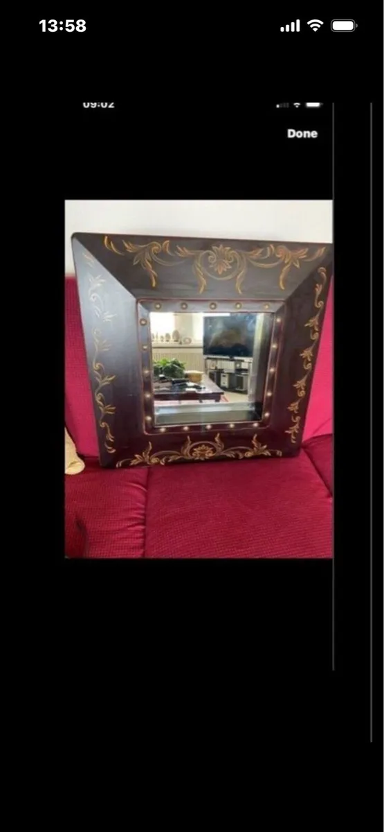 Unique Handcrafted Mirror - Image 1
