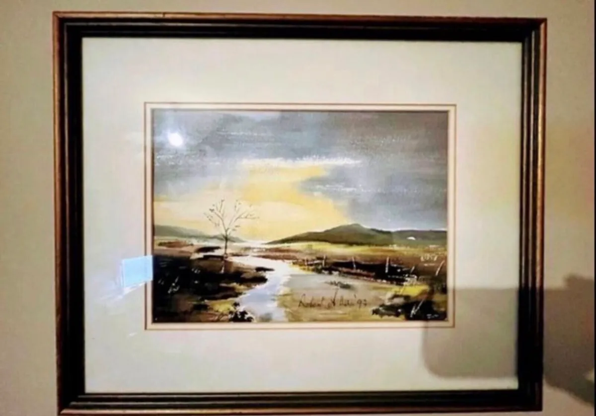 Original water colour 'Donegal Dawn' - Image 1