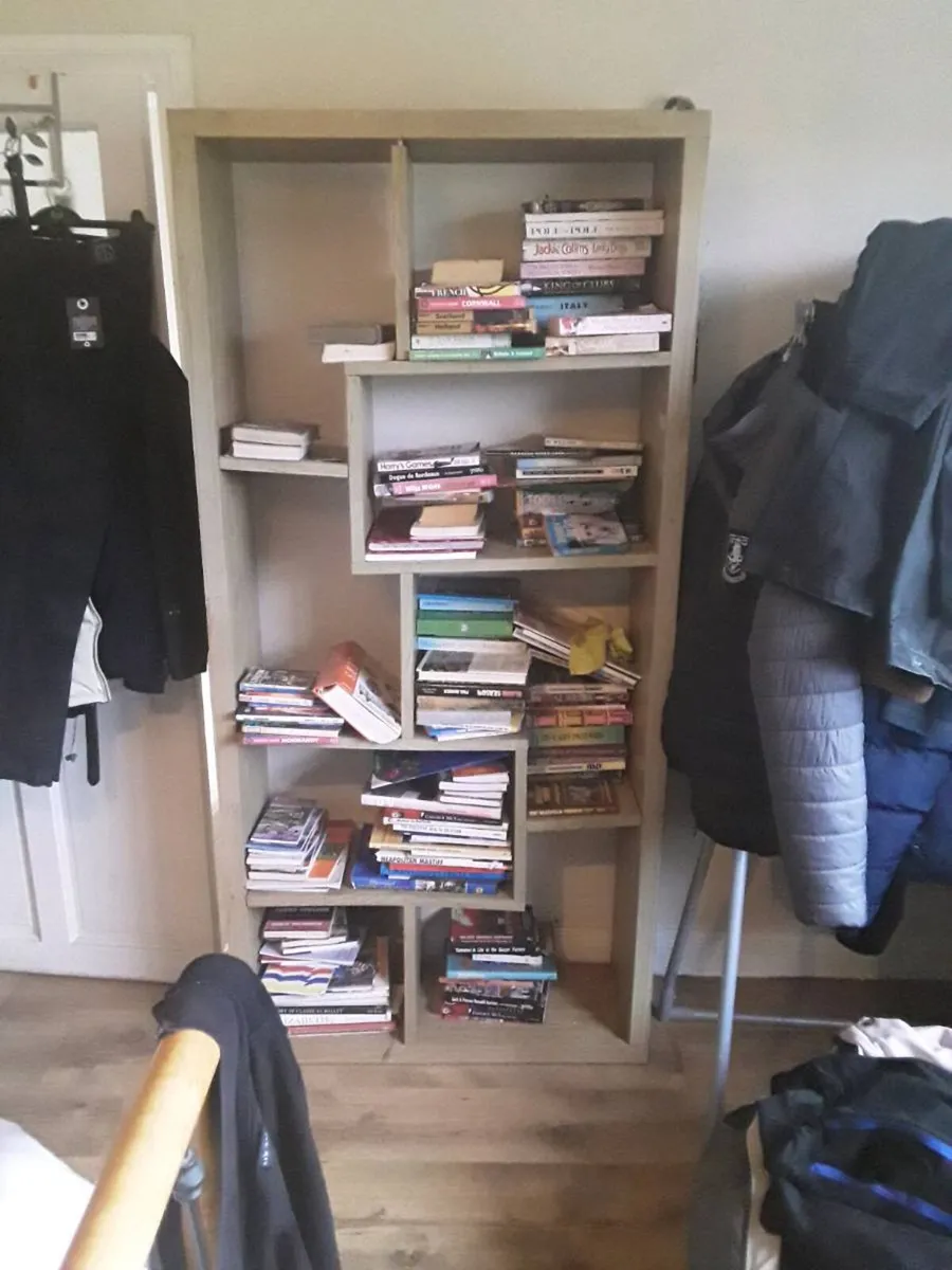 Book case 15e also loads of books - Image 1
