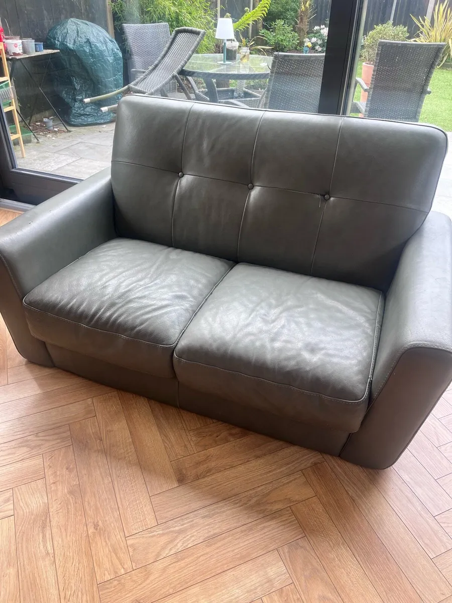 3 piece leather couch - Image 2