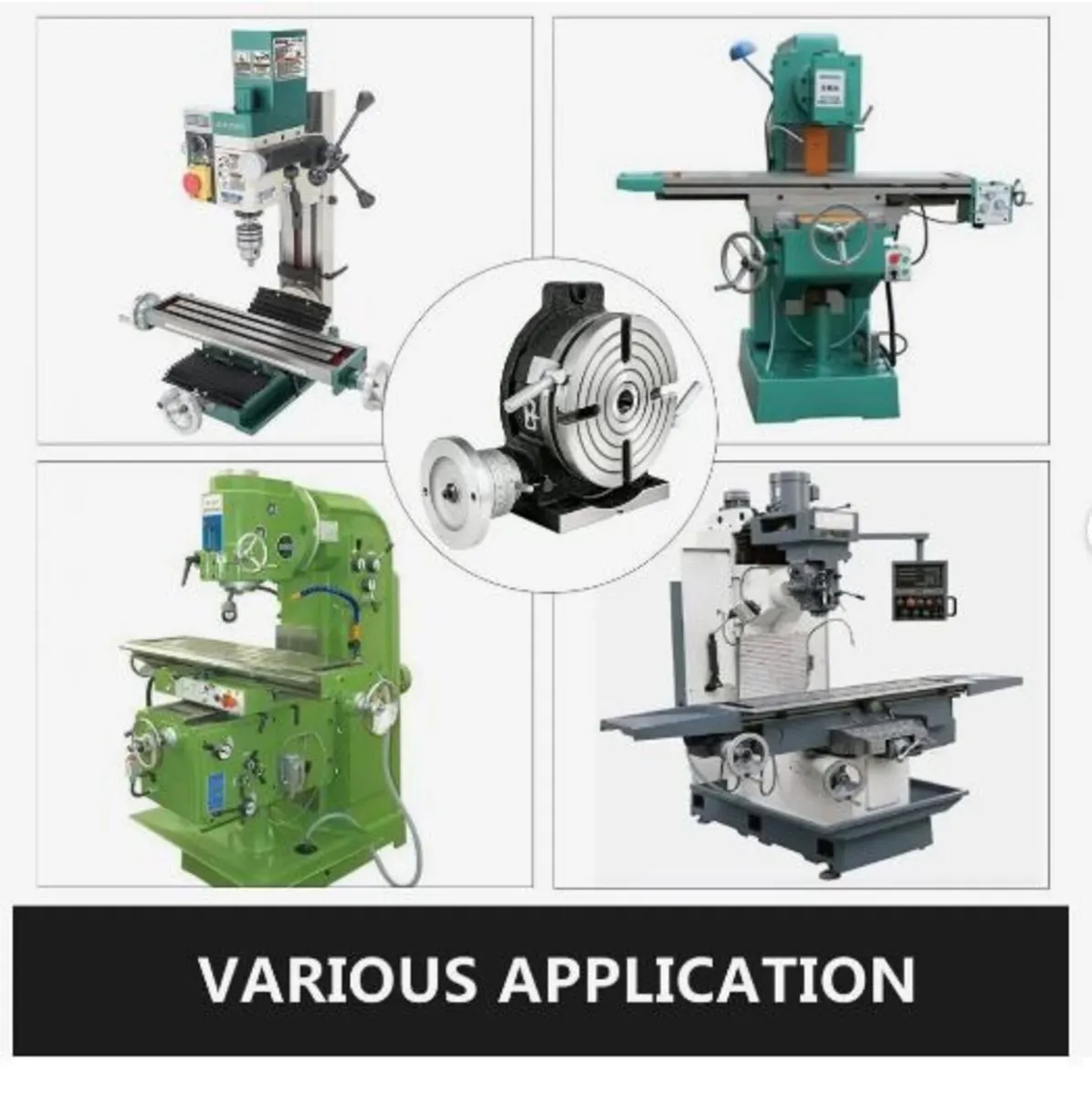 Rotary Table 20.3 cm Vertical & Horizontal Rotary - Image 4