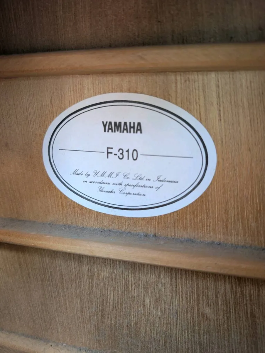 Yamaha F310 Acoustic Guitar - Image 3