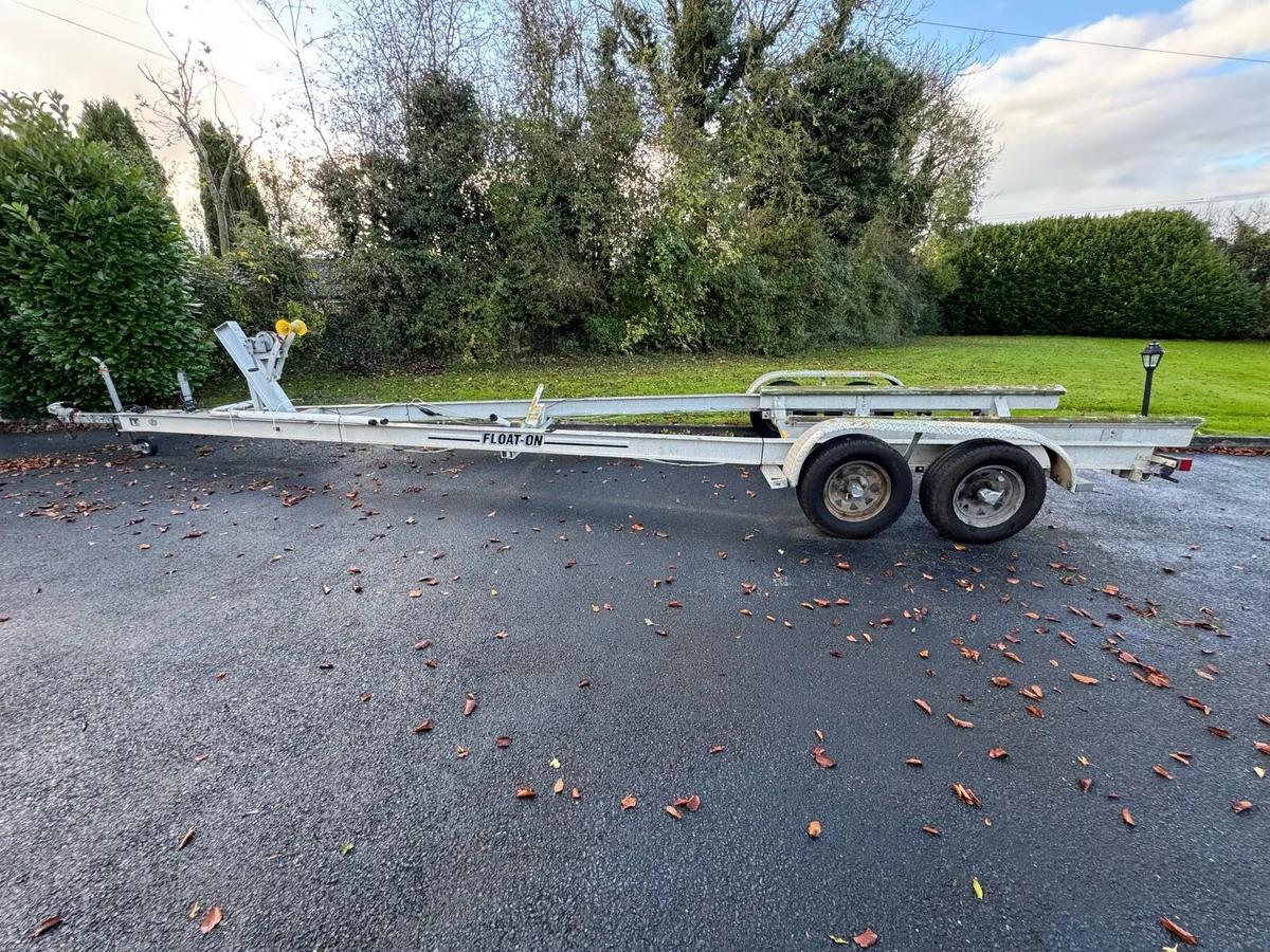 Float On Aluminium Boat Trailer - Image 1