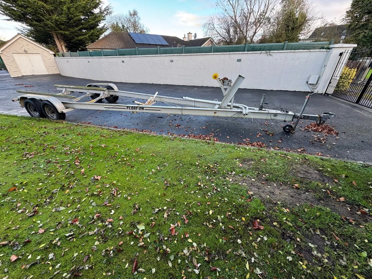 Float On Aluminium Boat Trailer - Image 2