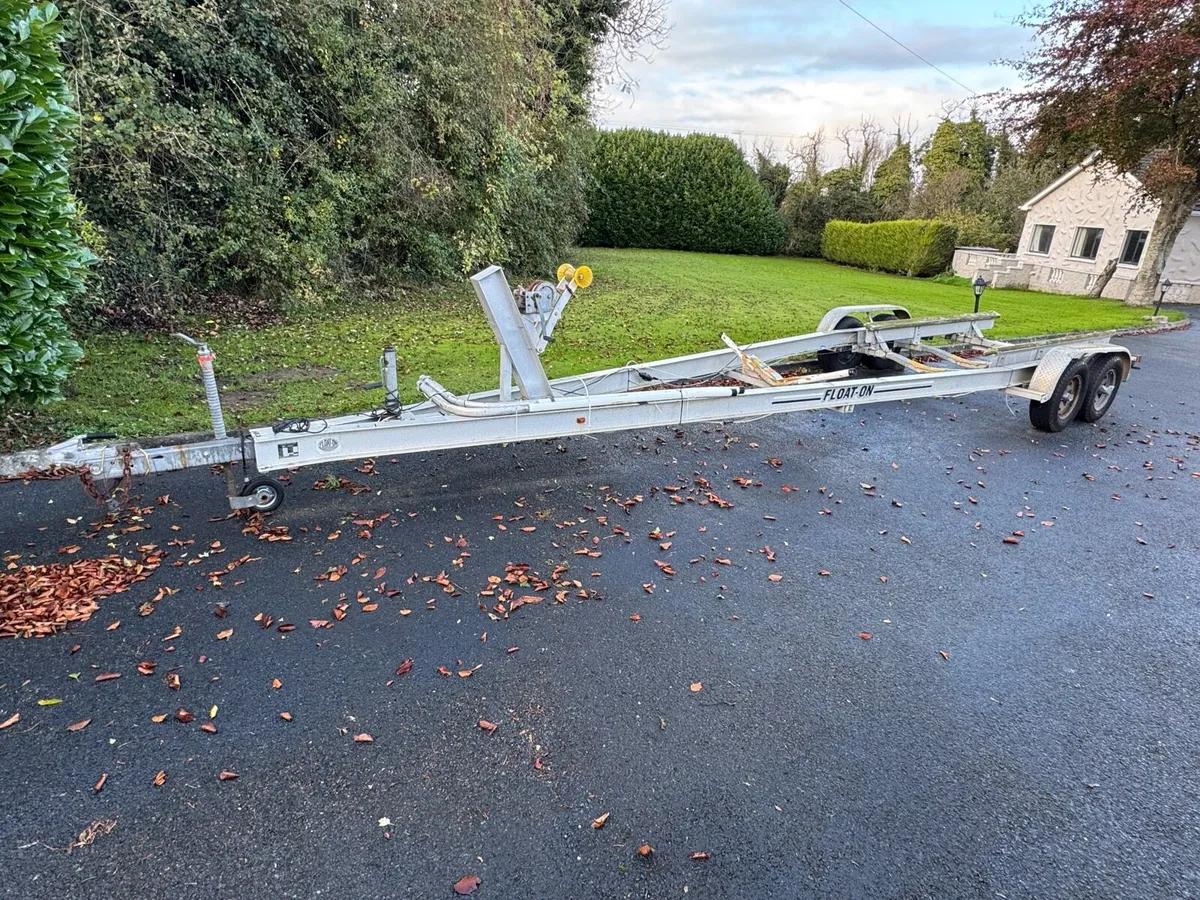 Float On Aluminium Boat Trailer - Image 3