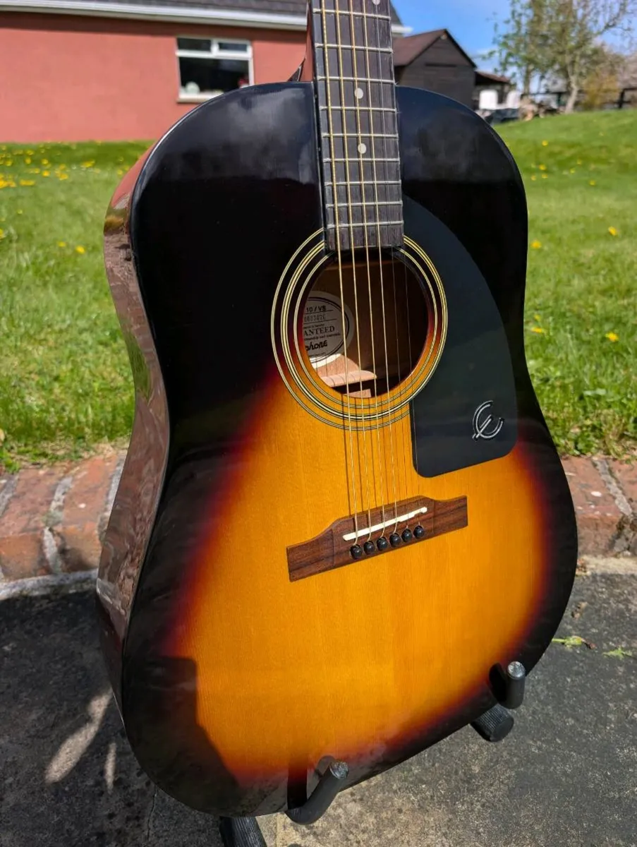 Epiphone AJ-10 Acoustic Guitar - Image 4