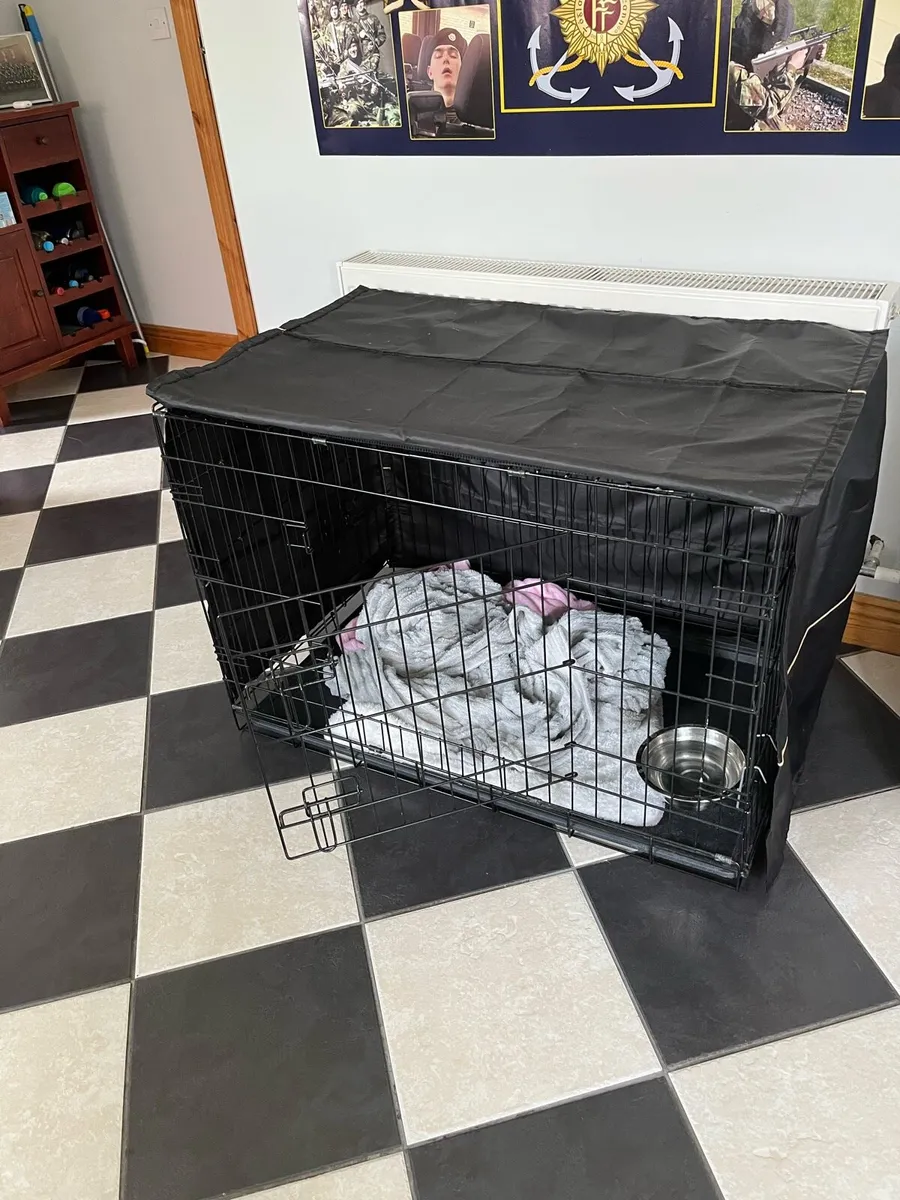 Dog crate large - Image 1