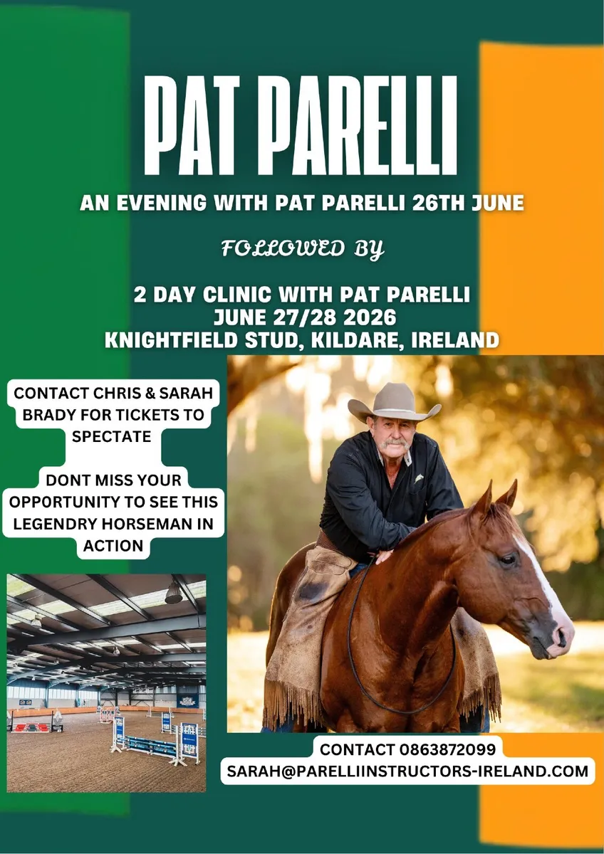 2 Day Clinic with Pat Parelli in Knightfield Stud