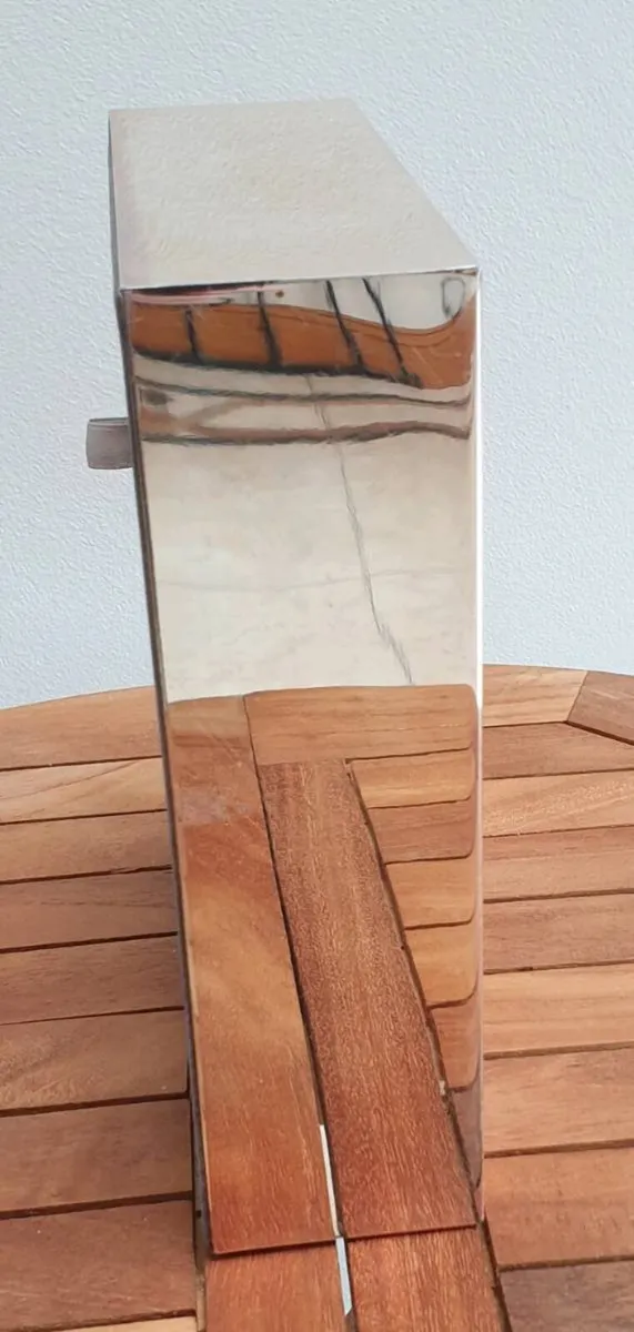 Belleek Living Silver Clock - Image 3