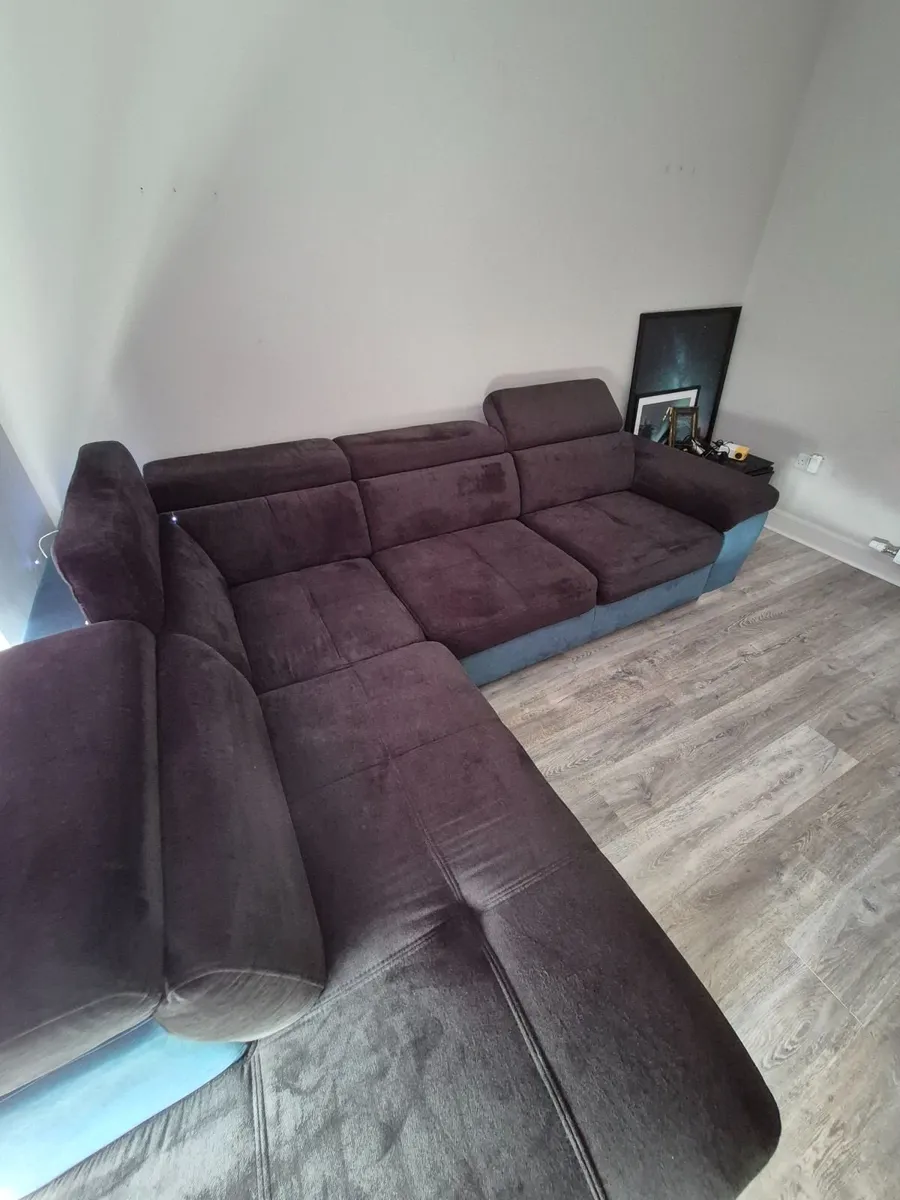 Sofa Bed with storage - Image 1
