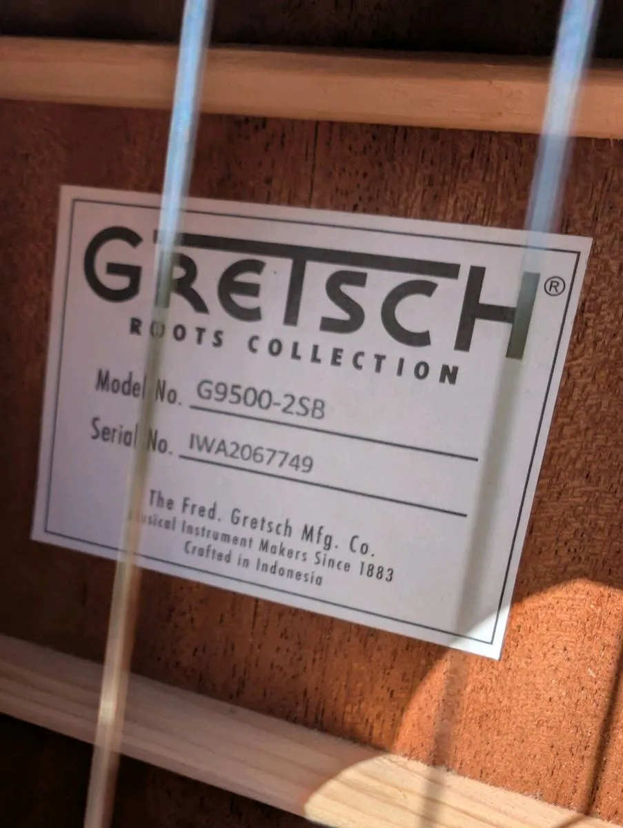 Gretsch G9500 Jim Dandy Acoustic Guitar - Image 3