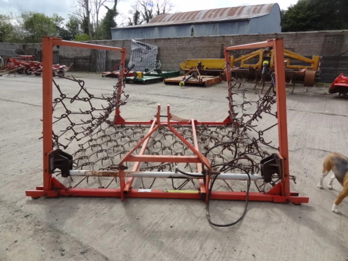 Parmiter 5m Chain Harrow Mounted Hydraulic Fold - Image 2