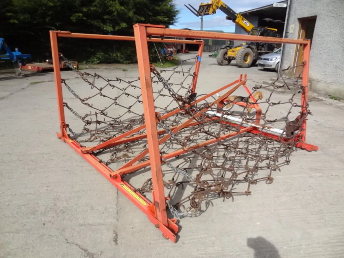 Parmiter 5m Chain Harrow Mounted Hydraulic Fold - Image 4