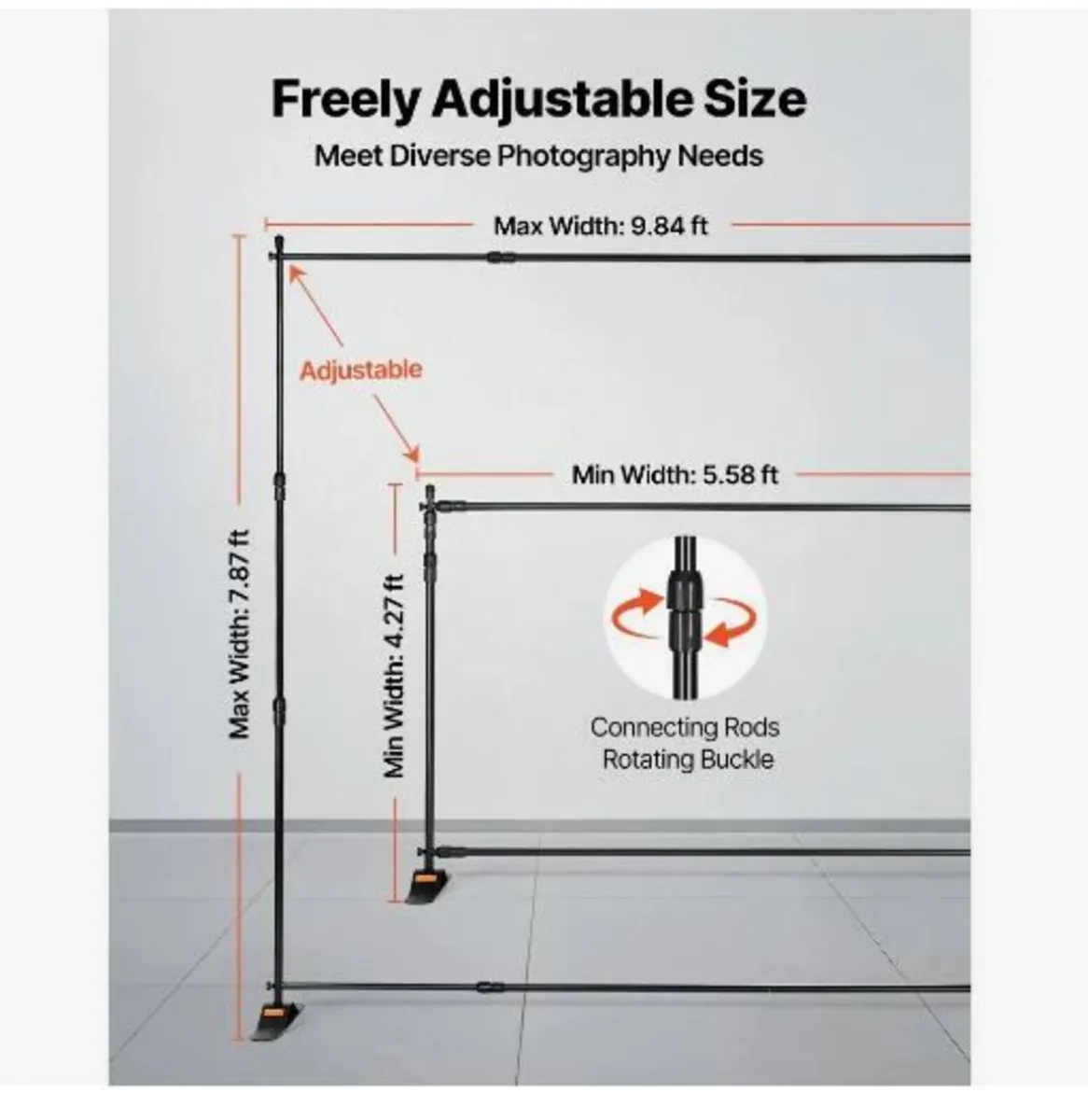 Step and Repeat 243.8 x 243.8 cm - 304.8 x 243.8 c - Image 3
