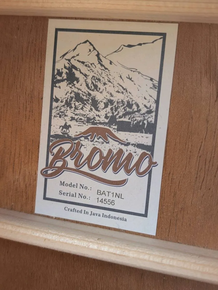 Bromo BAT1NL Acoustic Guitar - Image 3