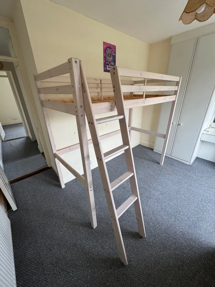 Loft bed incl mattress - Image 3