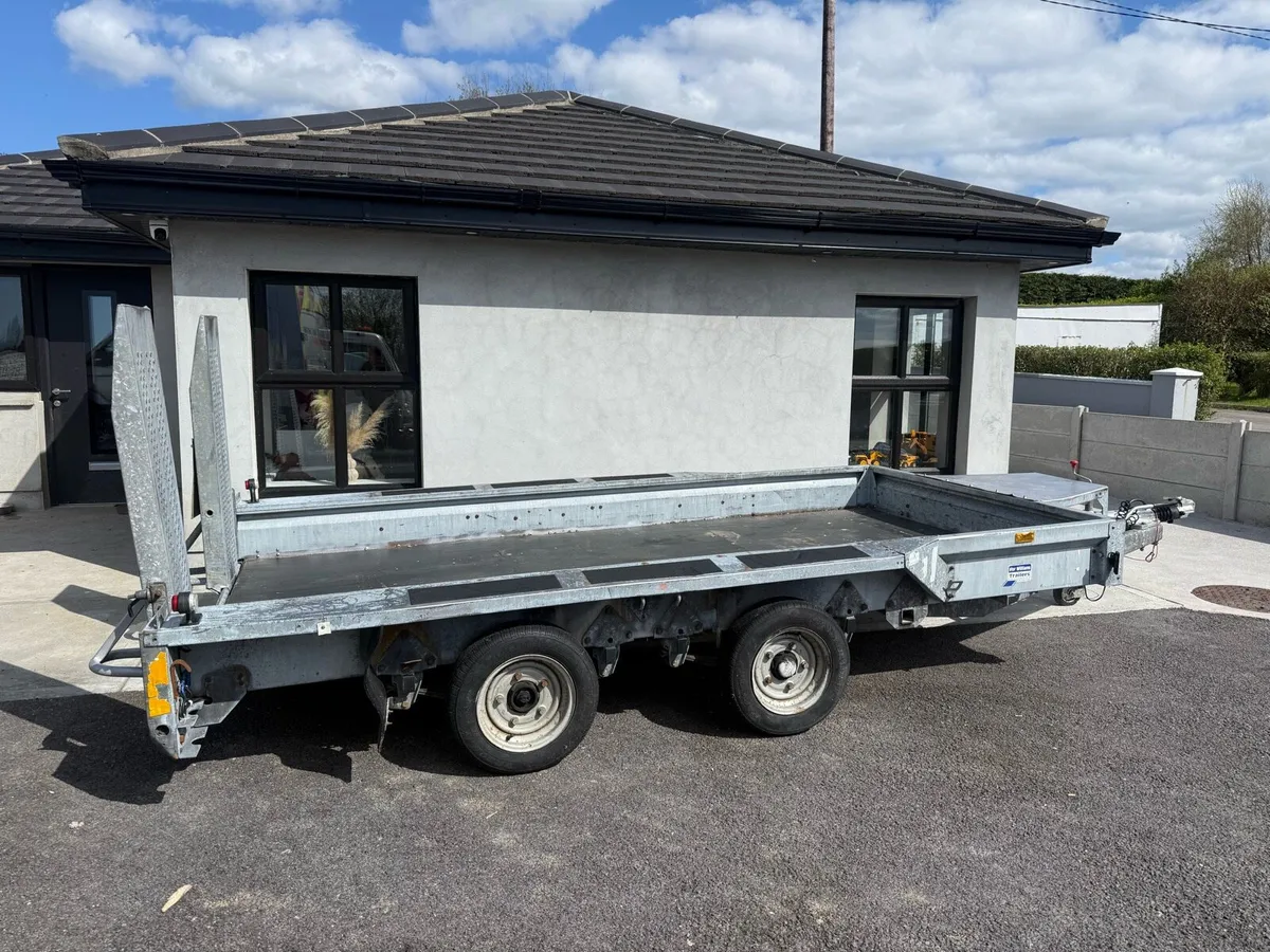Ifor Williams 12x6 plant trailer - Image 1
