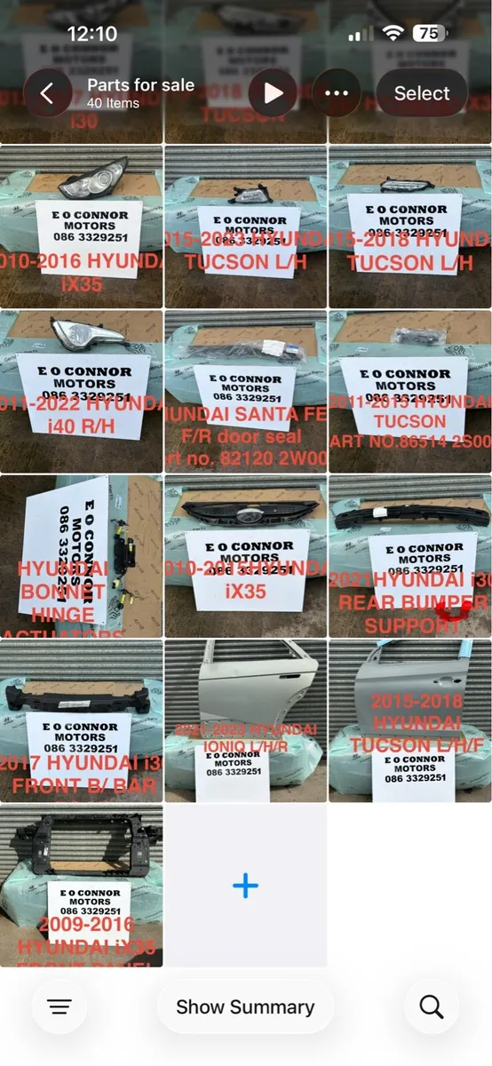 HYUNDAI PARTS - Image 2