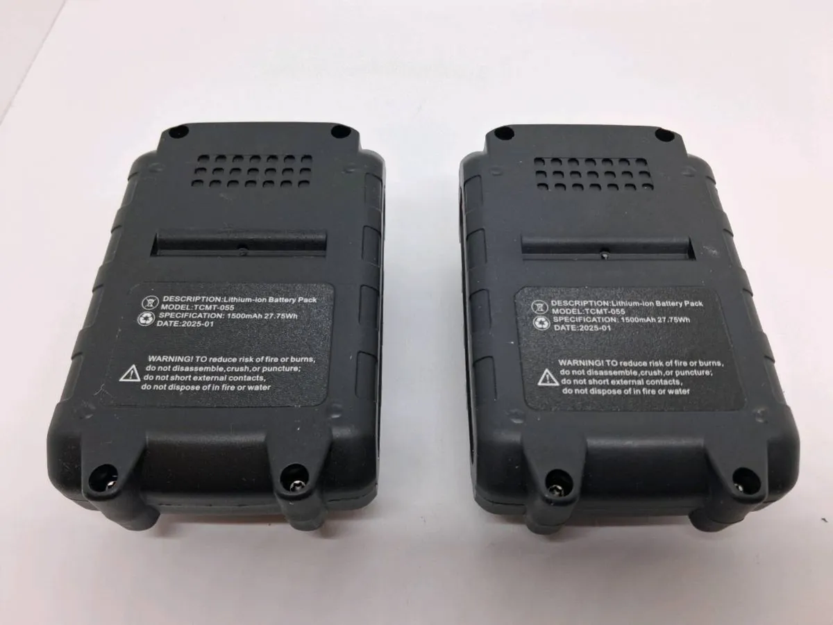 Postage -2 x Batteries CHENTIANXIA  Model TCMT-055 - Image 3