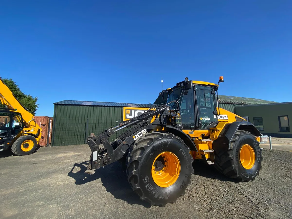 JCB 419S WHEEL LOADING SHOVEL YEAR 2017 - Image 1